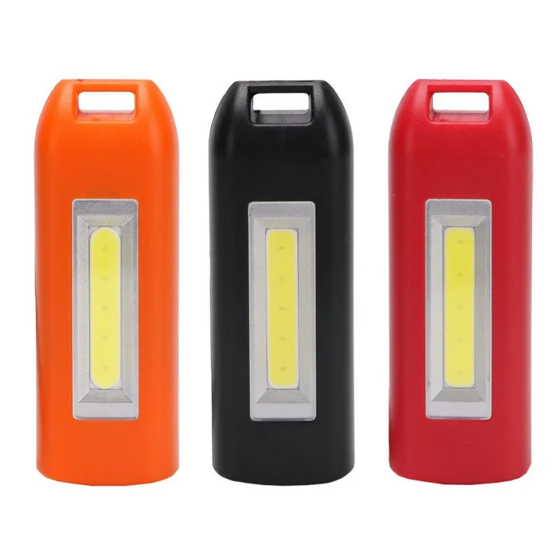 

Mini Lamp Key Chain Ring Keychain USB Charging Lamp Torch Keyring COB LED Flashlight Light