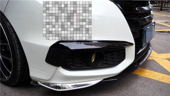 

NOBLESSE ABSOLUTE style primer black/glossy black painted ABS Car foglight brows air diffuser For HONDA ODYSSEY 2015-2017