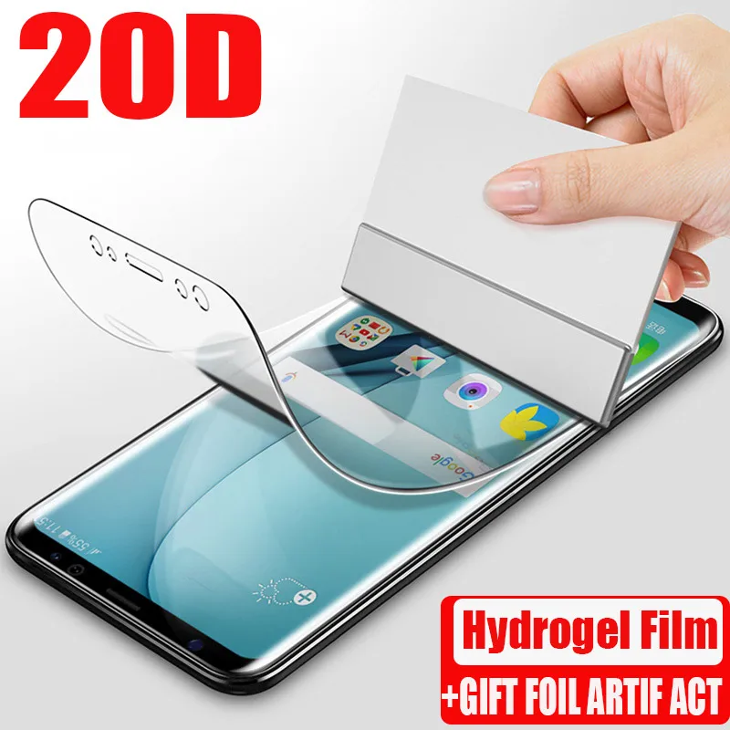 20D Защитная Гидрогелевая пленка для samsung Galaxy S10 S8 S9 Note 8 9 Plus S10e | Мобильные телефоны