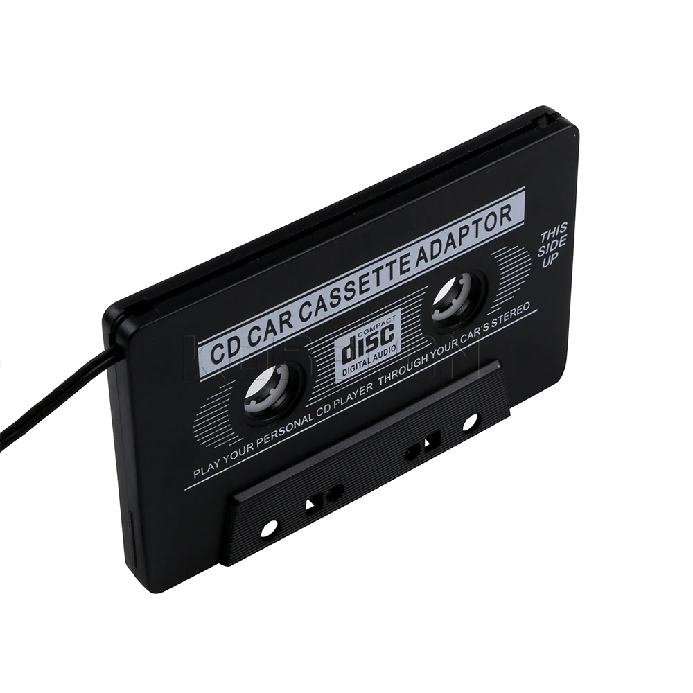 Kebidumei автомобильный Кассетный плеер адаптер Кассетный Mp3 плеер конвертер для iPod для iPhone MP3 AUX кабель CD плеер 3,5 мм разъем