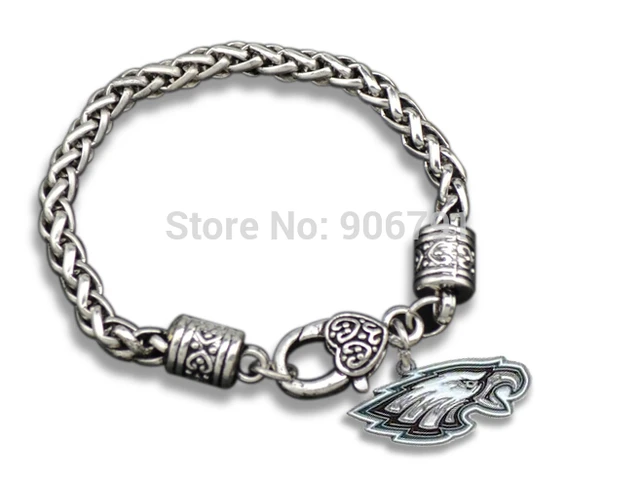 Philadelphia Eagles Pendant Bracelet In Cuff Bracelets From Jewelry Philadelphia Eagles Pendant Bracelet