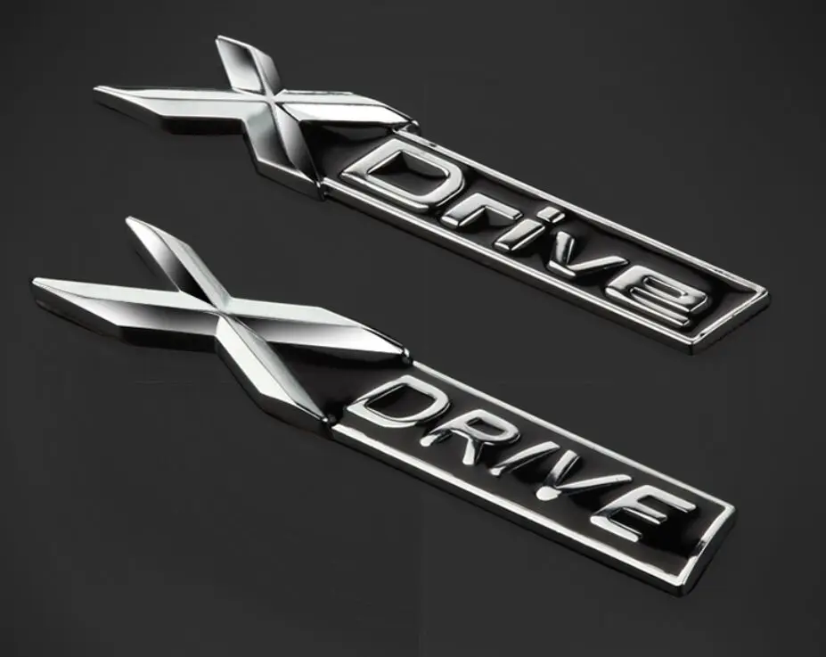 Новый 3D ABS хромированный значок X DRIVE эмблема наклейка для BMW 3 4 5 6 7 All Series X1 X3 X5 E70 X6 E71