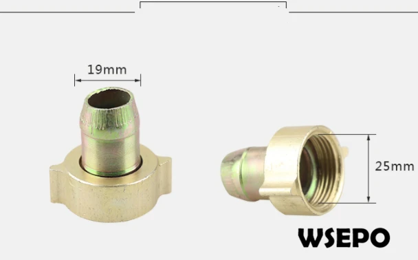 22,26 water return connector