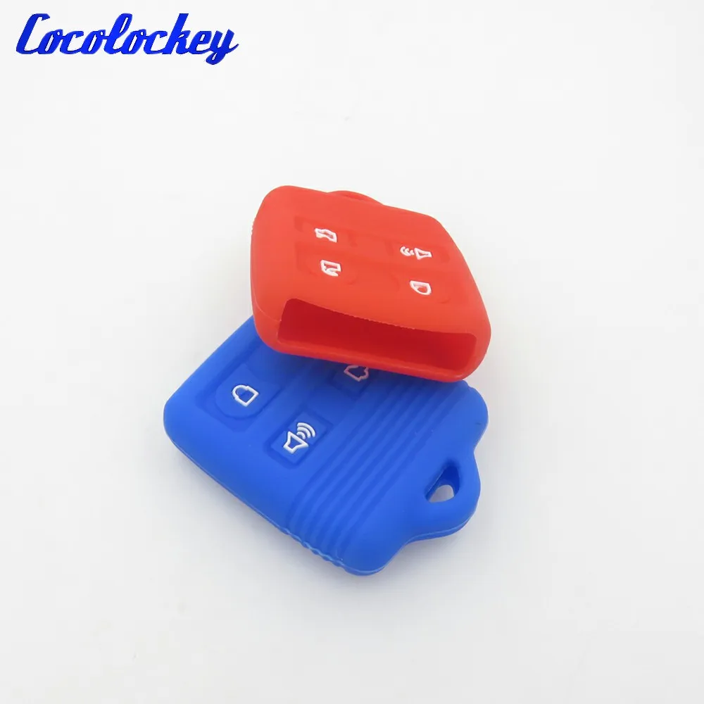 Cocolockey силиконовый чехол для автомобильного ключа Чехол резиновый брелок ключей