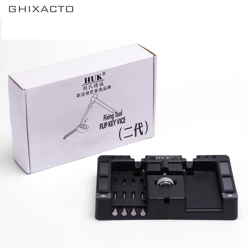 GHIXACTO второго поколения HUK автомобильный инструмент для фиксации ключей откидная выжимка штифта ключа Складные пульты флип-штифт инструмент для снятия слесарных ключей