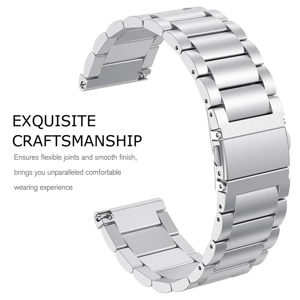 Умный Браслет Essidi для Fitbit Versa, ремешок из нержавеющей стали, металлический браслет, петля для Fitbit Versa, Смарт-часы, ремешок