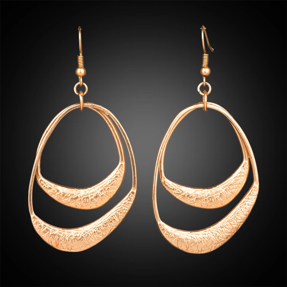 

Golden Vintage Bohemian Boho Ethnic Antique Drop Earrings for Women 2018 Fashion Jewelry Accessories