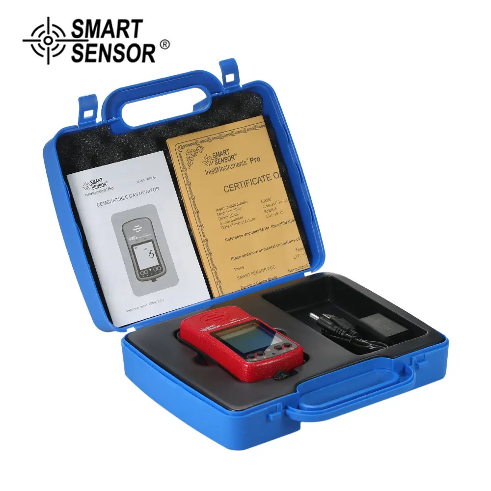 

SAMRT SENSOR AS8902 Combustible gas monitor Natural Gas Coal Gas Methane Toxic Gas detector Air Quality Monitor