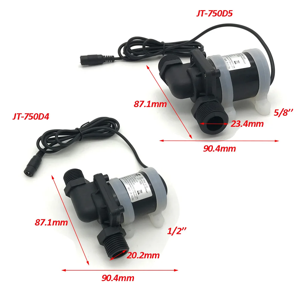 Высококачественный горячий соленый 12V DC 1.2A 5M 600L/H 6-12V для солнечного аквариума три провода микро погружной мотор водяной насос