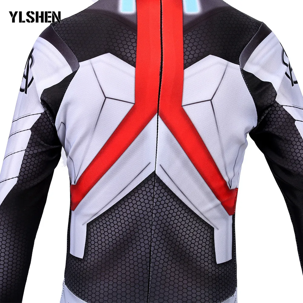 Avengers Endgame Quantum Realm Cosplay Costume Superhero Captain America Captain Marvel Zentai Bodysuit Suit Jumpsuits Upgrades