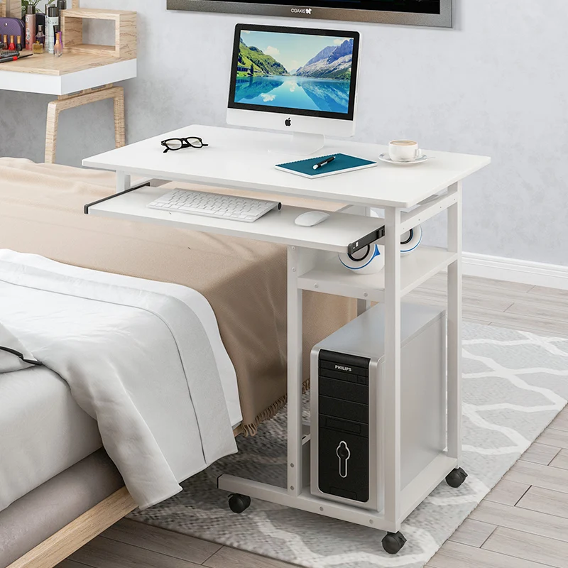Луи Мода компьютерные столы ленивый человек с клавиатурой может двигаться на кровати простой современный