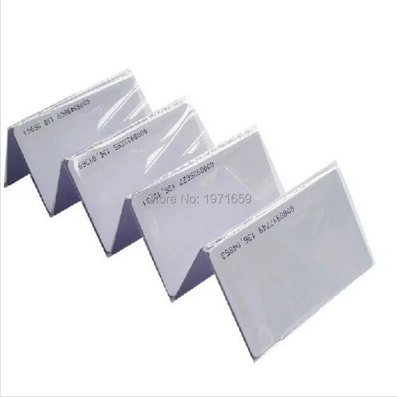 

200pcs/box 125Khz White ID Laser Inkjet printing PVC Card RFID Proximity smart Card With Serial Number