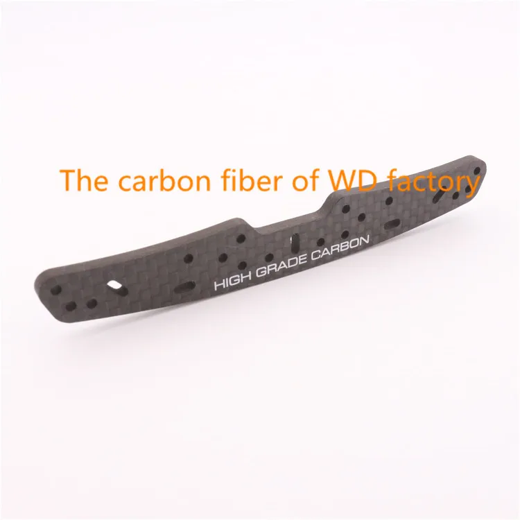 RFDTYGR RC Mini 4wd 3mm Carbon Fiber Wide Front Plate Custom Parts For Tamiya MINI 4WD