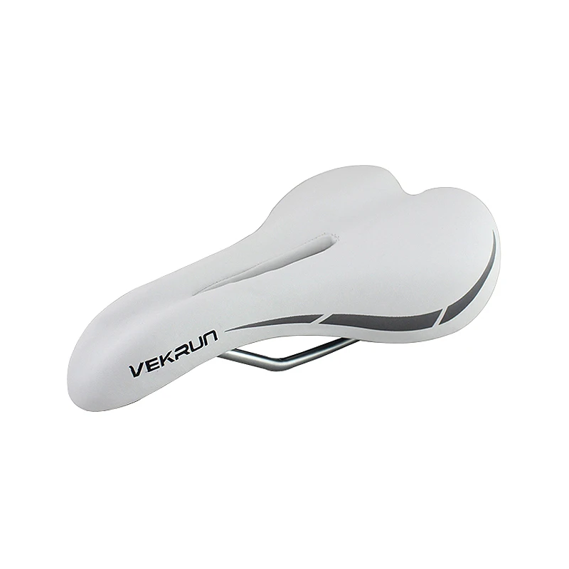 Vekrun-Bicycle Saddle, Comfortable, Hollow, Breathable, Big Cushion, Thick, Wide, Mountain Bike, Shockproof, Cycling Seat