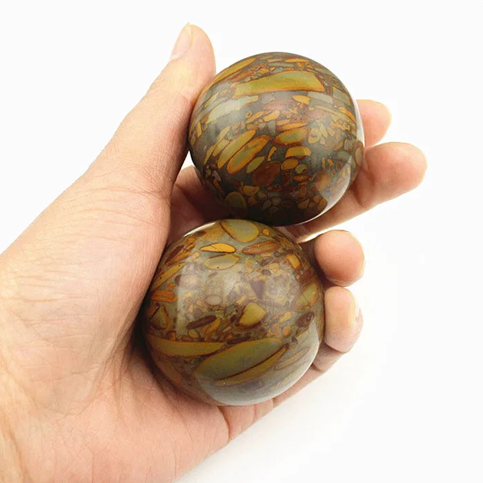 Руда baoding шариковые шарики китайские упражнения для здоровья мячи снятия стресса