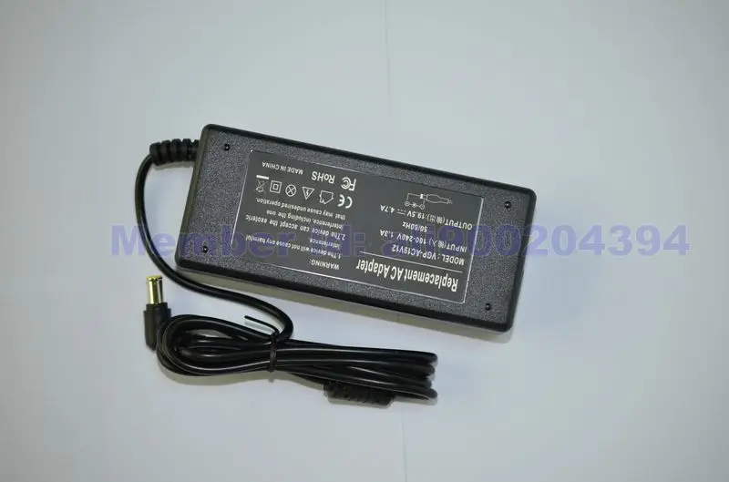 JIGU 4 7 6 5*4 мм 90 Вт Замена для ноутбука SONY Зарядное устройство переменного тока