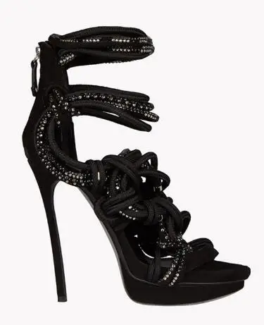 Лидер продаж! Multi веревки Римские сандалии, женская обувь Новая дизайнерская обувь женские туфли на шпильке Каблучки открытым носком Высокие каблуки ботинки на платформе