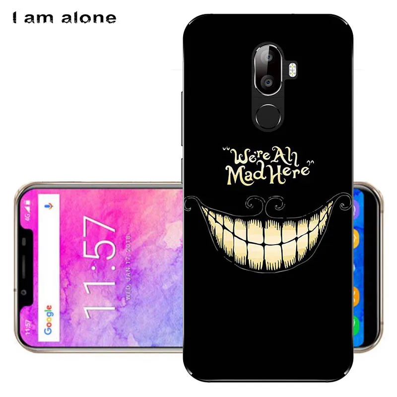 Чехлы для телефонов I am alone для Oukitel U18, 5,85 дюйма, ТПУ, милые Модные Цветные Чехлы для мобильных телефонов Oukitel U18 - Цвет: Solf TPU D45