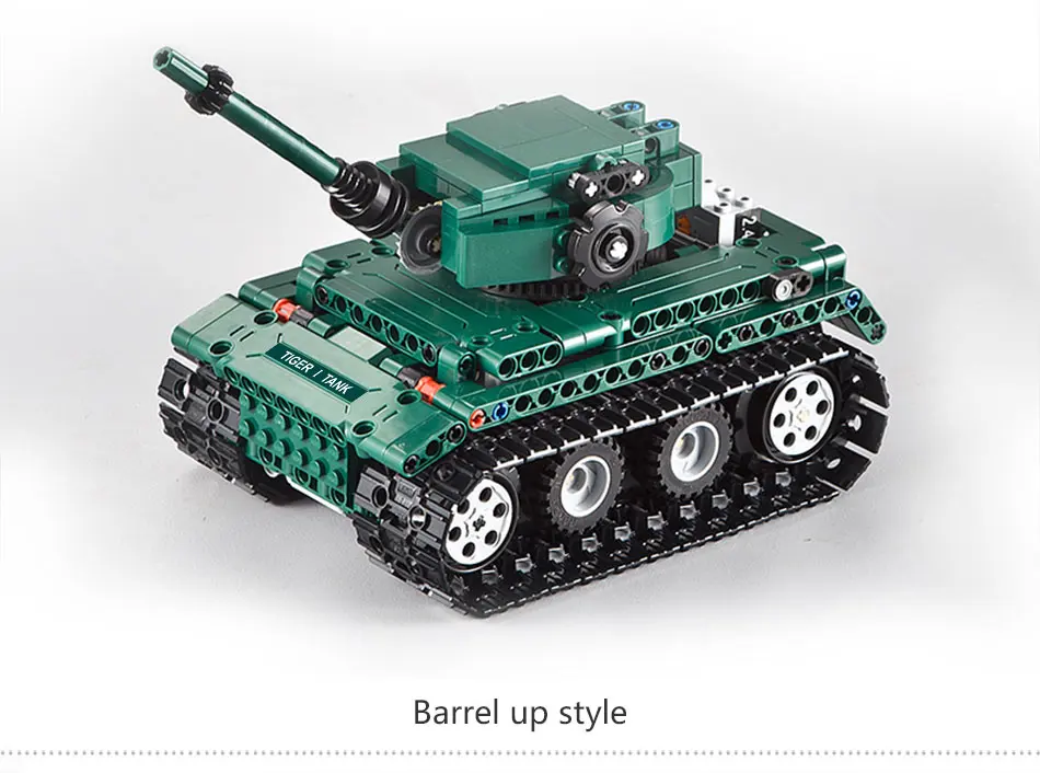 CADA C51018 Military Tiger 1 Tank