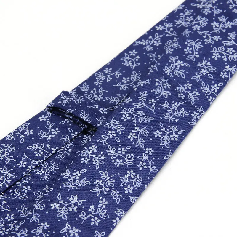 Brand New Men's Floral Neck Ties for Man Casual Cotton Slim Tie Gravata Skinny Wedding Business Neckties New Design Men Ties