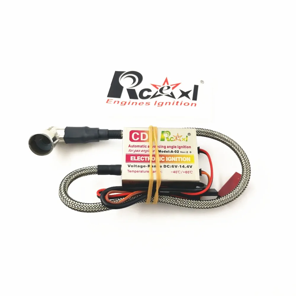 

Rcexl ignition CDI for CM6 spark plug DA DLE gas petrol engine rc airplane Best for DLE20/DLE30/DLE55/CRRCpro GP26R/GP50R