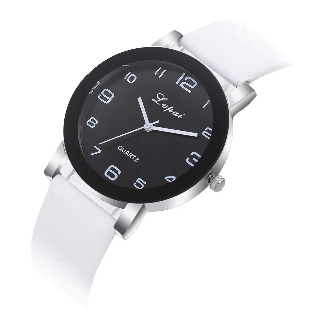 

Wristwatches Lvpai Women's Casual Quartz Leather Band Watch Analog Wrist Watch Women Watche Quartz Watche Reloj