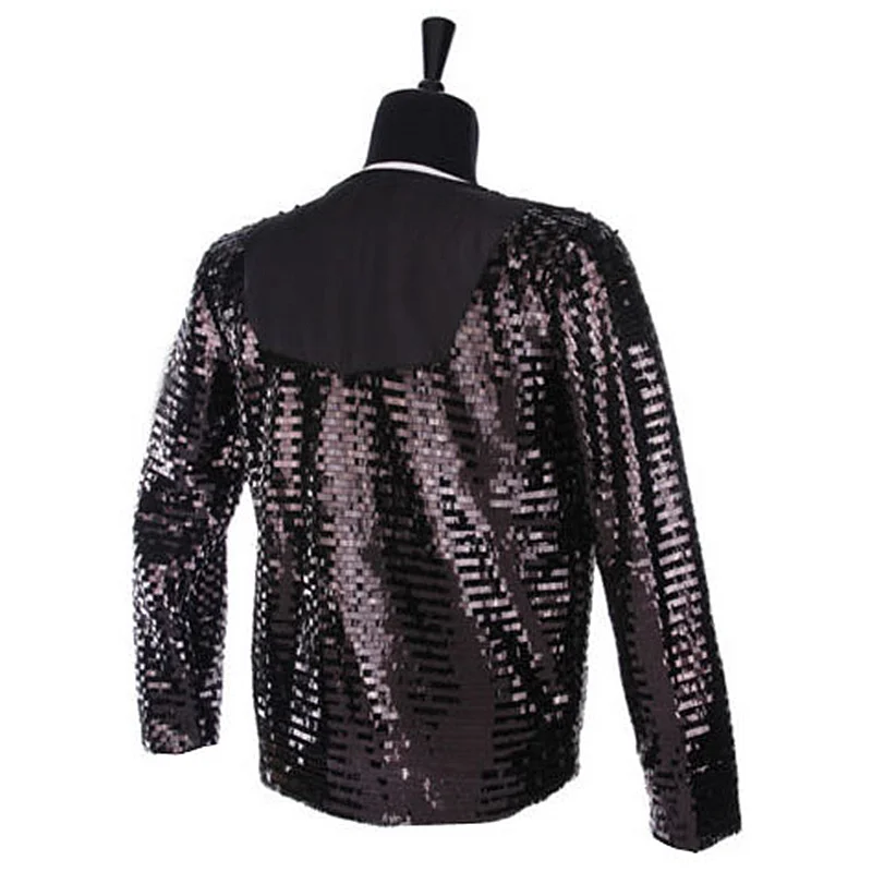 Classic Cosplay MJ Michael Jackson Billie Jean Jacket T-Shirt Glove Hat Performance Collection