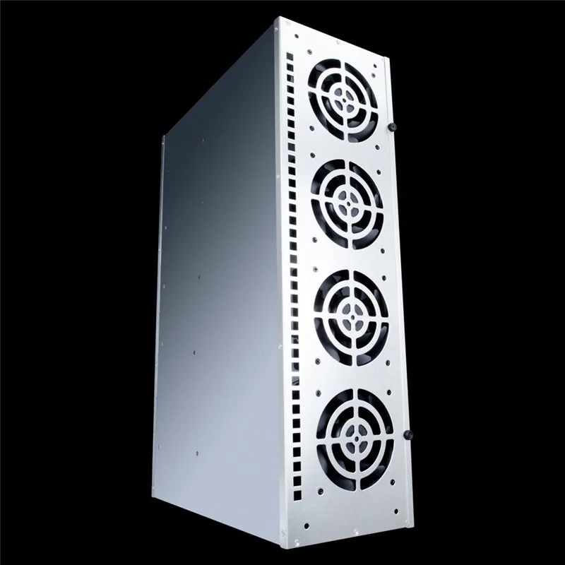 

1STPLAYER MD8 Mining Case 8 GPU Crypto Coin Open Air Mining Frame Rig Graphics Case Support 4 Fans For Onda D3 Motherboard