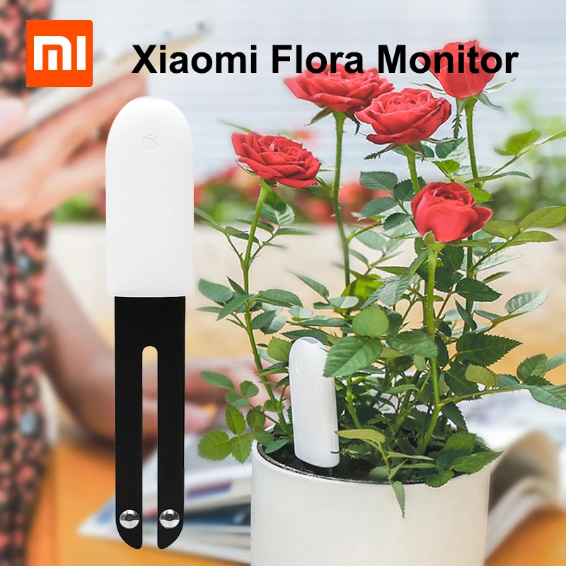 Xiaomi Флора монитор проса цифровых растения Трава цветок Почвы Вода Тестер Сенсор