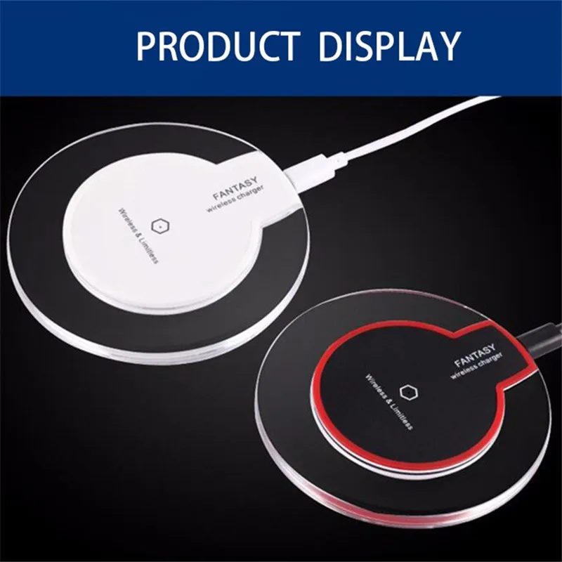 

SARA NELL Qi Wireless Charger For Apple iPhone Xs Max X 8 Plus For Samsung Galaxy Note 9 8 S9 S8 Desktop Wireless Charging
