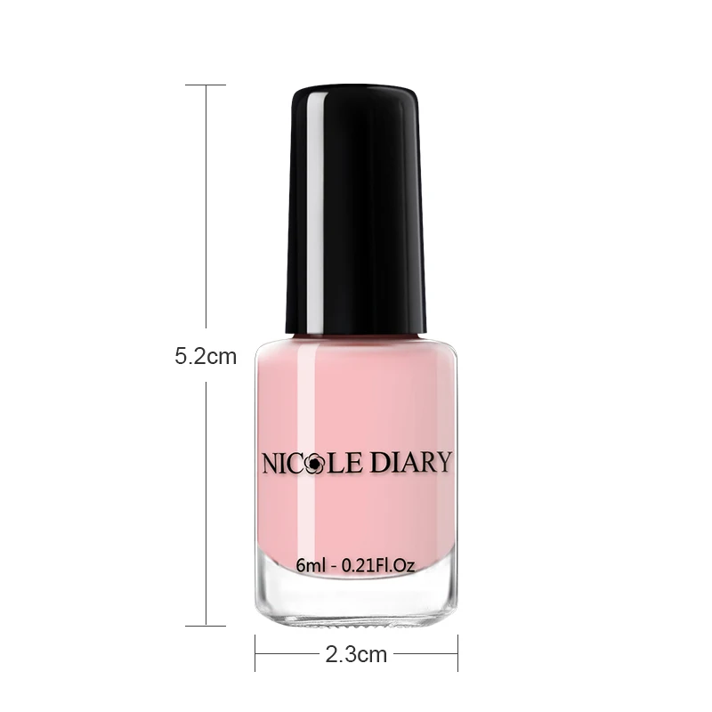 Лак для ногтей NICOLE DIARY 6 мл чувствительный к солнечному свету лак отшелушивающий