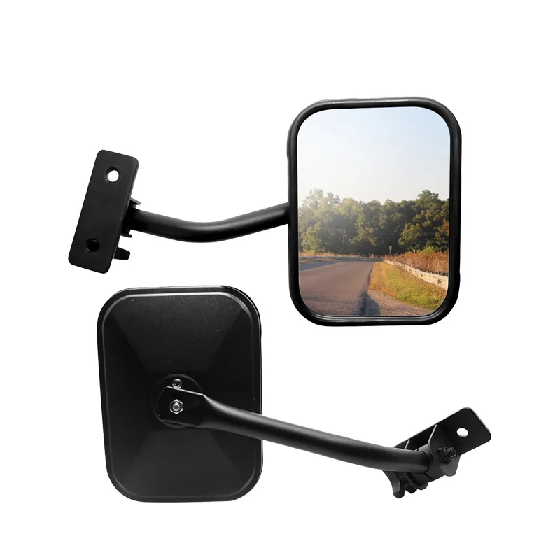 4x4 Safari Mirrors For Jeep Wrangler Pair Rectangular Mirrors fit for Jeep  Wrangler 1997 2017 CJ Mirrors For Jeep Accessories|Mirror & Covers| -  AliExpress