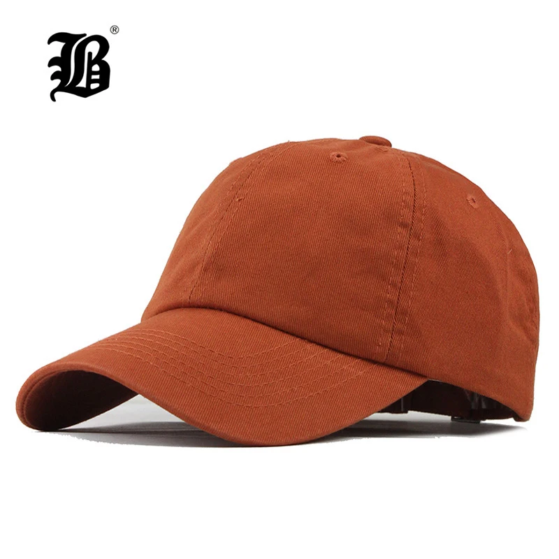 

[FLB] 2019 Unisex Spring Summer Solid Color Baseball Caps Washed Cotton Women Snapback Hats Gorras Casquette Men Dad Hat F308