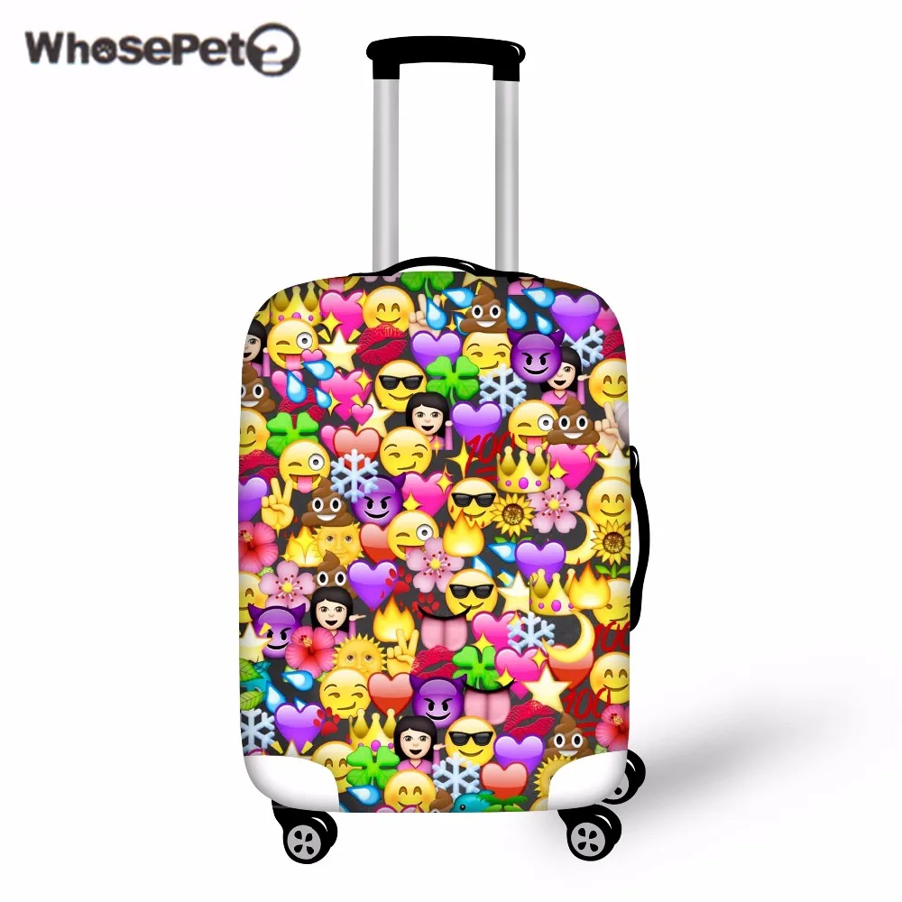 Buy WHOSEPET Emoji Travel Luggage Protective Cover