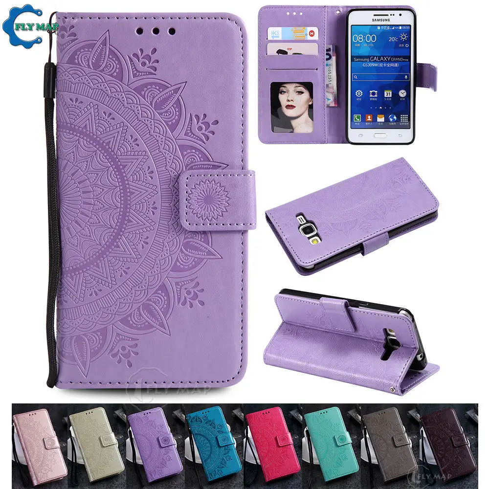 Чехол Кошелек с откидной крышкой для Samsung G531 G531H G531H/DS SM G530H G531F G530 G530F кожаный