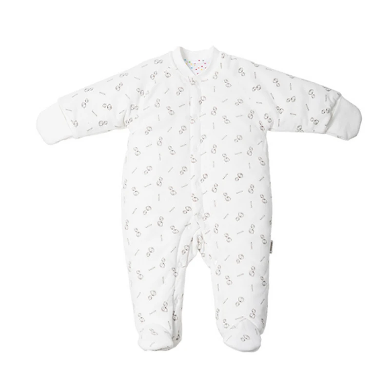 Baby Romper For Boys Girls Spring Winter Jumpsuit Thick Hooded Newborn Bebe Bodysuits Costume Infant Cotton Rompers Clothing Set (8)