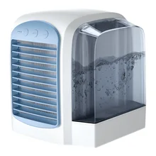2019 ใหม่ MINI Portable Air Conditioner ระบายความร้อนน้ำพัดลม USB พัดลมมือถือน้ำพัดลมพัดลมเครื่องปรับอากาศแบบพกพา...(China)