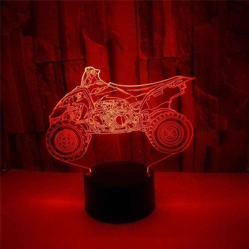 motorcycle 3D night light (1)