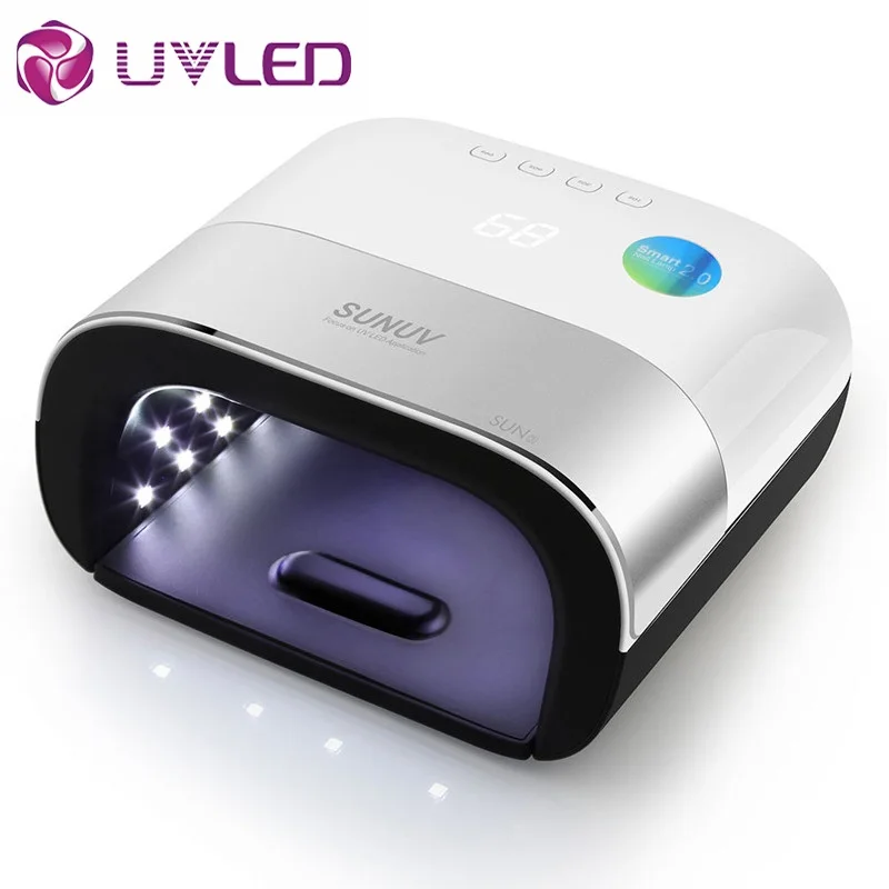 

SUNUV SUN3 Smart 2.0 Nail Dryer 48W uv led Lamp Nail with Smart Timer Memory Invisible Digital Timer Display Nail Drying Machine
