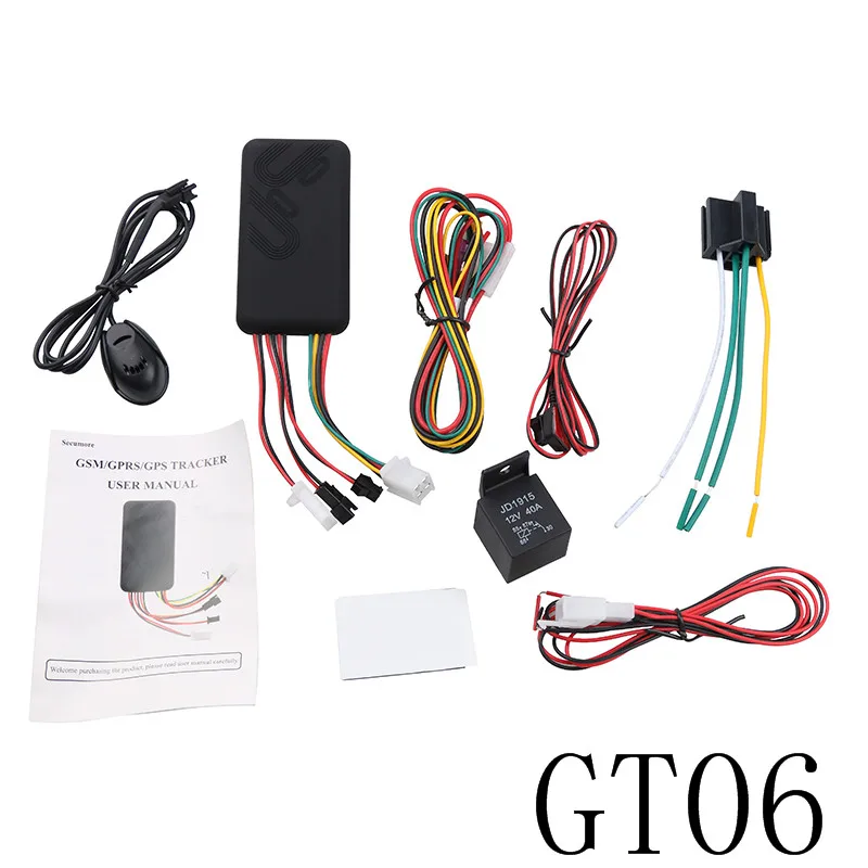 GPS трекер SMS GSM GPRS GT06 локатор дистанционное управление для мотоцикла 12 24 В авто Google