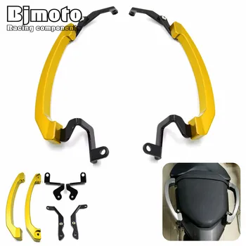 

Bjmoto Motorcycle MT-07 CNC Rear Handles Grab Bars Rear Seat Pillion Passenger Grab Rail Handle For Yamaha MT07 FZ07 2014-2017