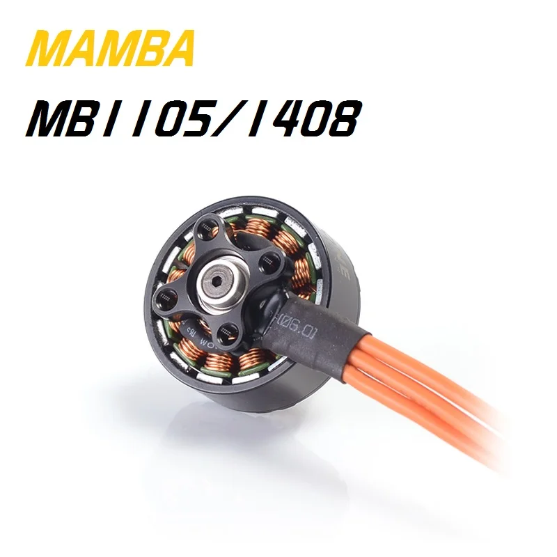 

MAMBA MB1105/1408 5500/4000KV High Speed 2-4s Brushless Motor For Diatone GT R239 R239+ FPV Drone