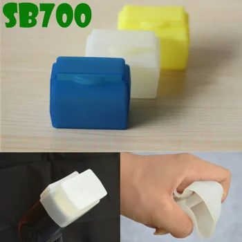 

3pcs A2 Silicon flexible Flash Bounce Diffuser Softbox White+Yellow+Blue for SB700/Nissin Di622/Di700 Sony HVL-F60AM