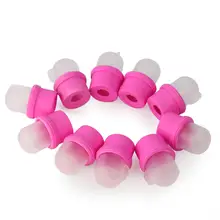 10pcs Plastic Nail Art Soaker Off Caps Clip UV Gel Polish Remover Wrap Tool Nail Art Tools for Fingers Nail Polish Remover 10pcs Plastic Nail Art Soaker Off Caps Clip UV Gel Polish Remover Wrap Tool Nail Art Tools for Fingers Nail Polish Remover