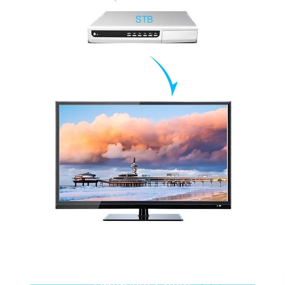 12dBi антенна HD ТВ антенна для DVB-T HD tv HDTV цифровой усилитель телеантенны Freeview ATSC ISDB