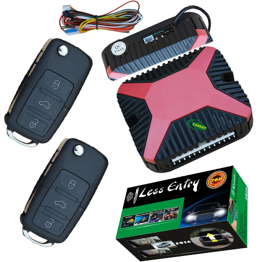 

OEM keyless entry system is with original flip key alarm remote fire resistance remote case window rolling up output HAA car key
