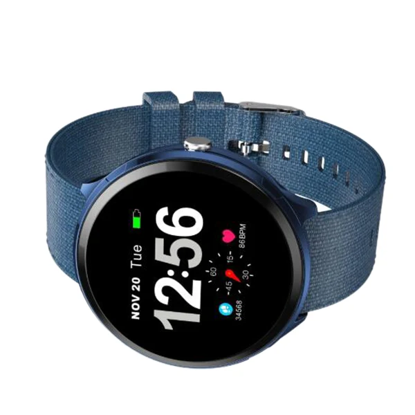 Men'S Smart Watch Waterproof Toughened Glass Smart Band Fashion Fitness Blood Oxygen Pk V12 Bracelet