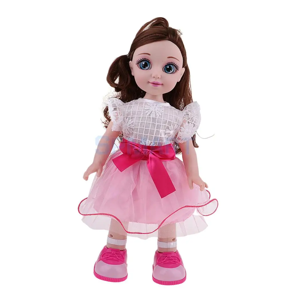 

Real Girl Looking 17inch Reborn Kits Baby Doll Lifelike Newborn Smart Robot Doll Kids Birthday Gift Festival Gift