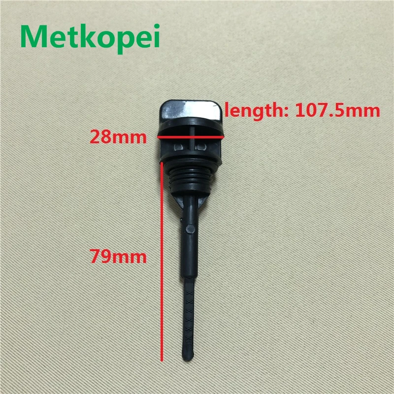 

scooter oil dipstick For 50cc 125cc 150cc GY6 50 80 125 150 139QMB 147QMD 152QMI 157QMJ Moped Pit Dirt Bike ATV Quad Go Kart