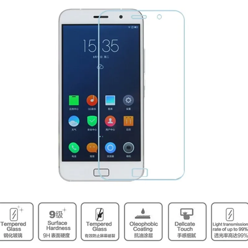 ZUCZUG 0 3 мм 9H твердое закаленное стекло для Lenovo ZUK Z1 Z2 Z3 pro 2.5D Arc Edge высокая прозрачная